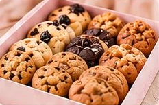 Caja de galletas surtidas, imagen de referencia